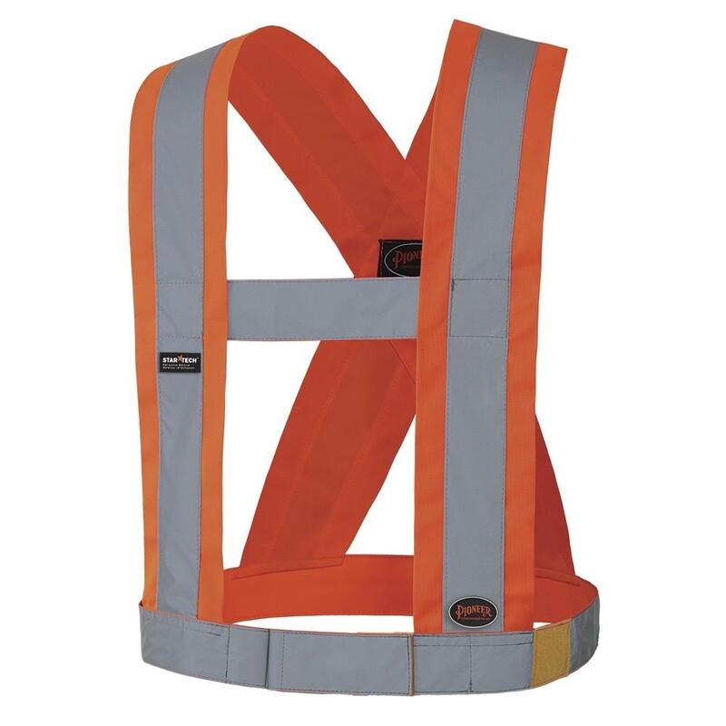 SAFETY SASH - HI-VIS - ORANGE - CSA 4&quot; WIDE