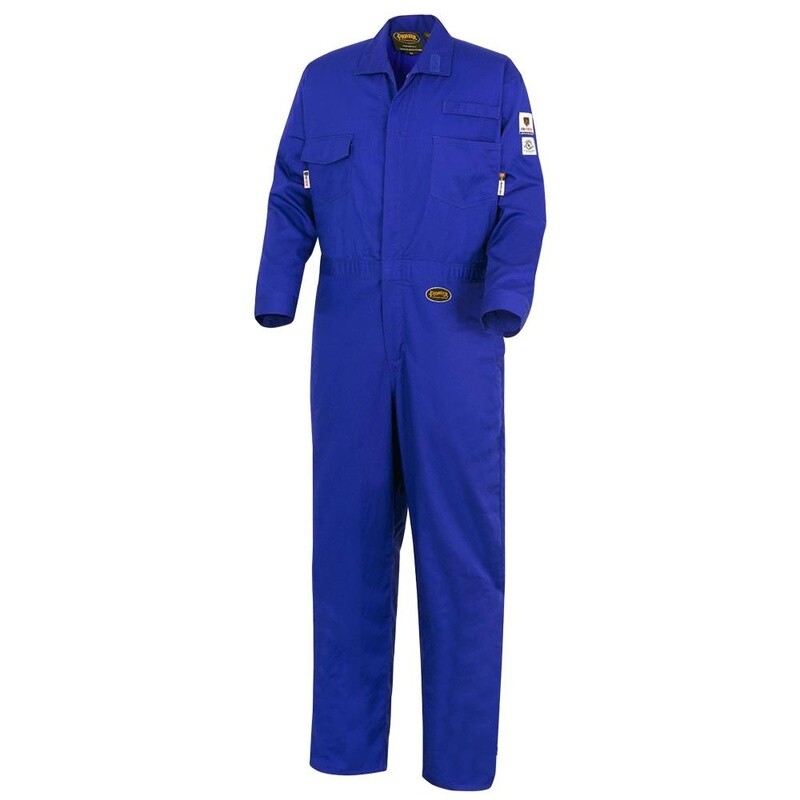 FR FLAME RESISTANT COVERALL ROYAL BLUE