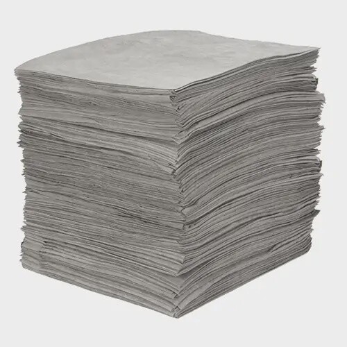 UNIVERSAL SPILL PAD, MELTBLOWN MED. WEIGHT 15 X 18&quot; 100/PK