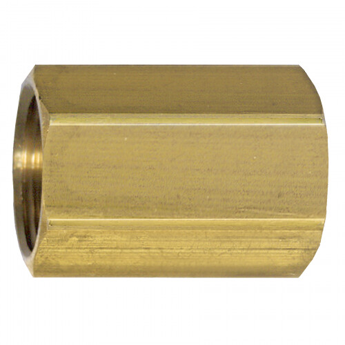 1/4&quot; FPT BRASS COUPLING