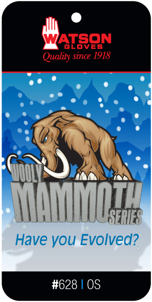 WAT-628 MITT - ONE FINGER WOOLY MAMMOTH