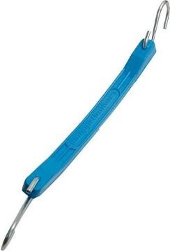 SNAPPI HOOKER BLUE RUBBER STRAP TIE DOWN W/S HOOKS COLD RATED, Size: 15&quot;