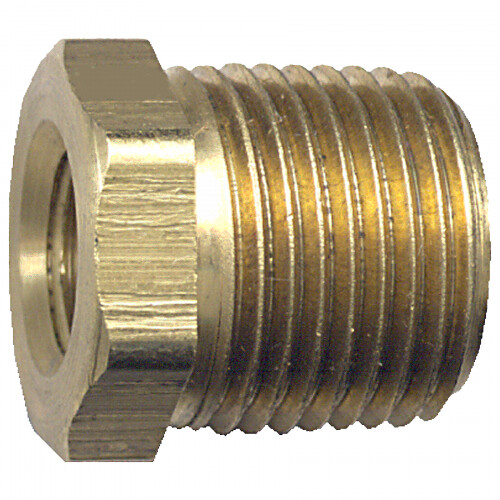3/8&quot; BRASS MP TO 1/4&quot; FP REDUCER