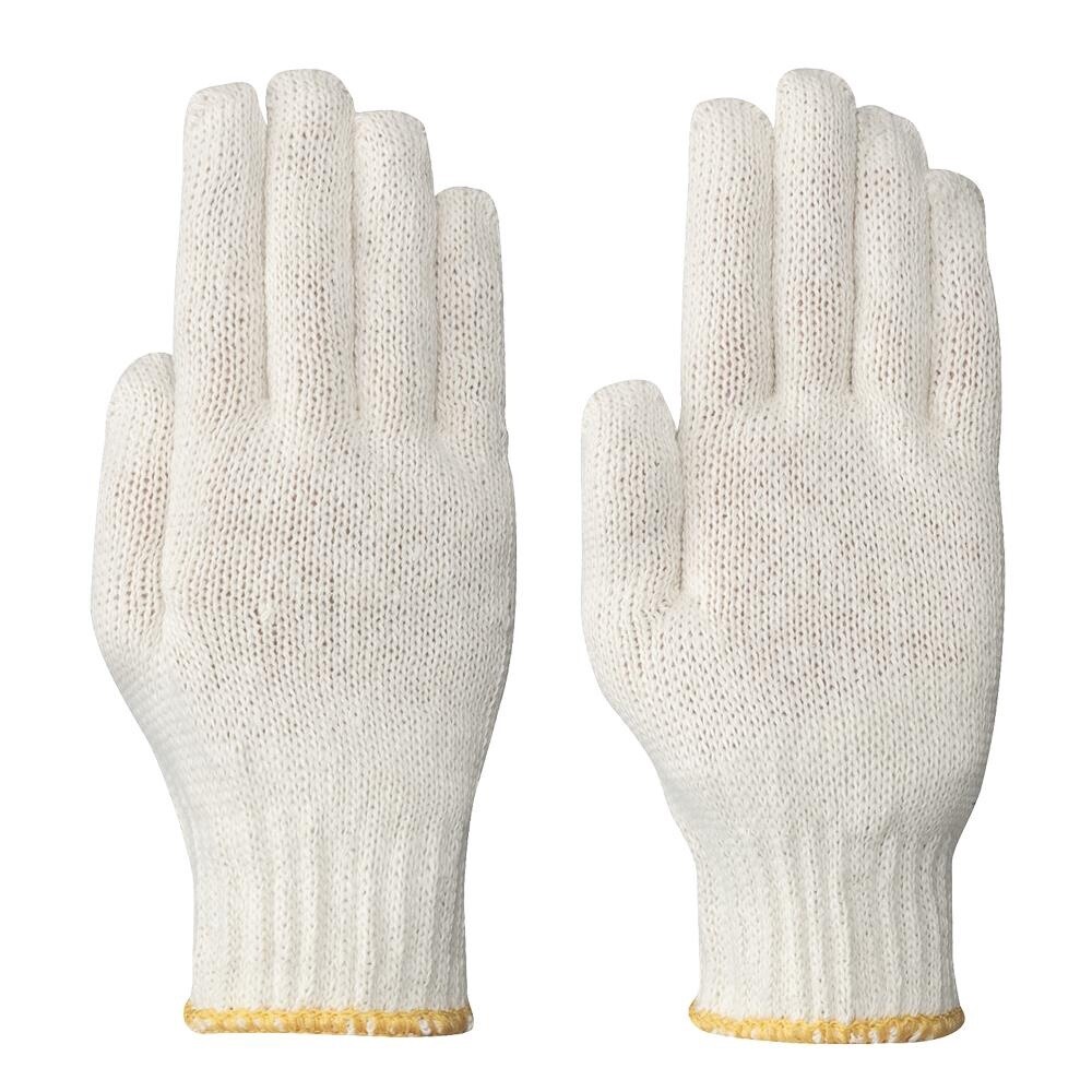 GLOVES - KNITTED POLY COTTON LINER