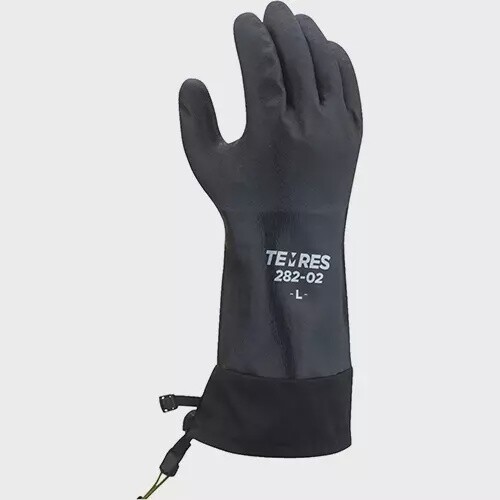 SHOWA TEMRES POLY COAT FLEECE LINED WATERPROOF WINTER GLOVE, Size: M