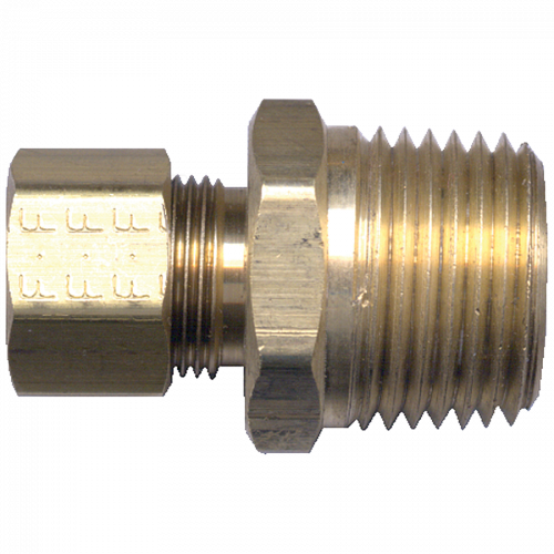AB CONNECTOR - 3/8&quot; T X 1/4&quot; MPT