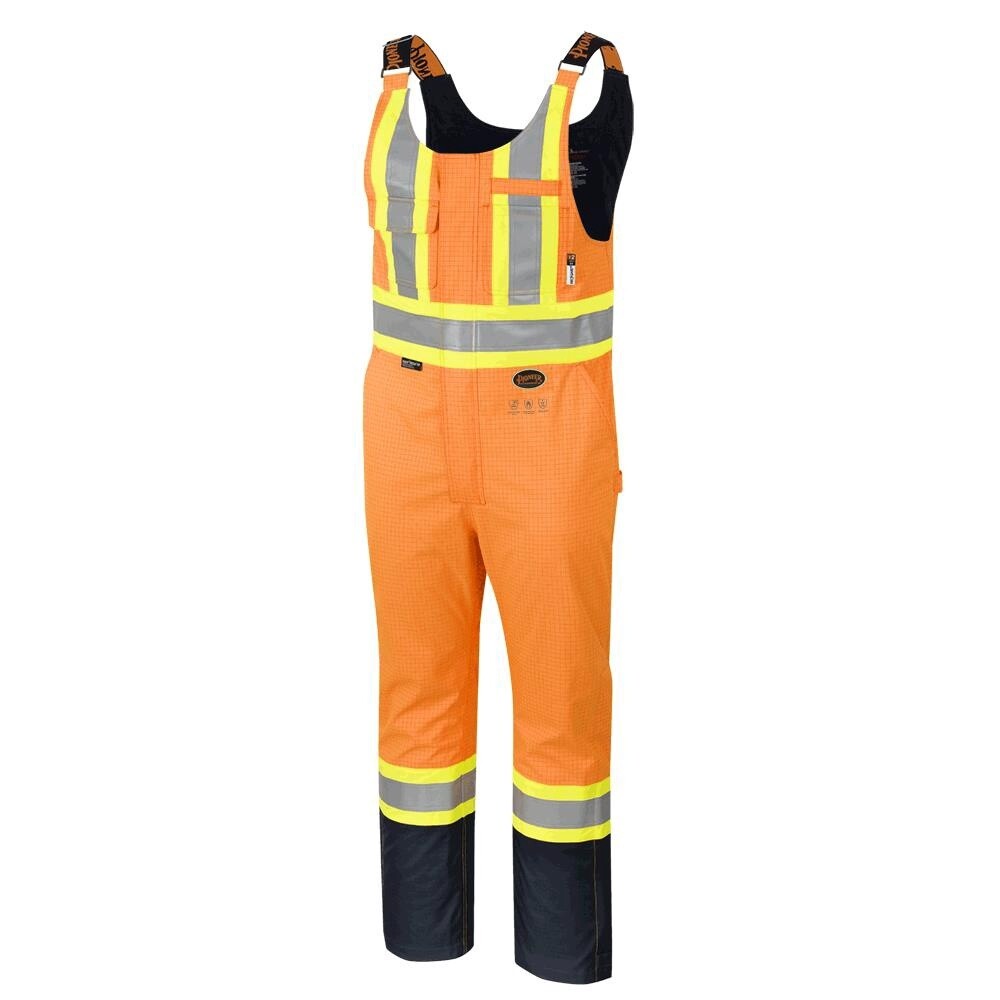 DEFENDER FR/ARC TRILAMINATE W/ ANTI STATIC SAFETY RAIN PANT, Size: 5XL