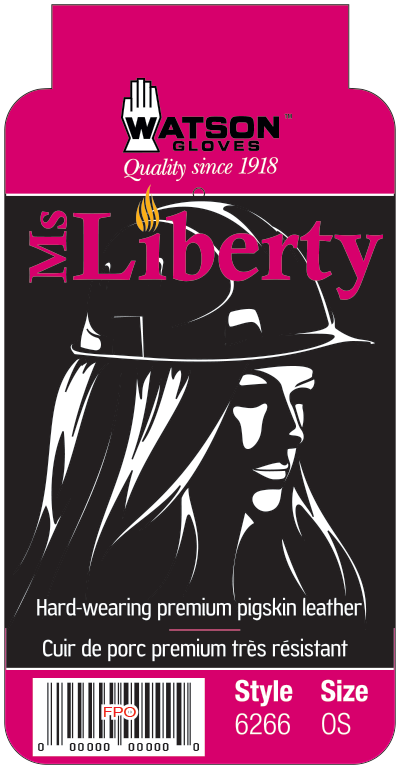 WAT-6266 GLOVE - MS. LIBERTY - OS