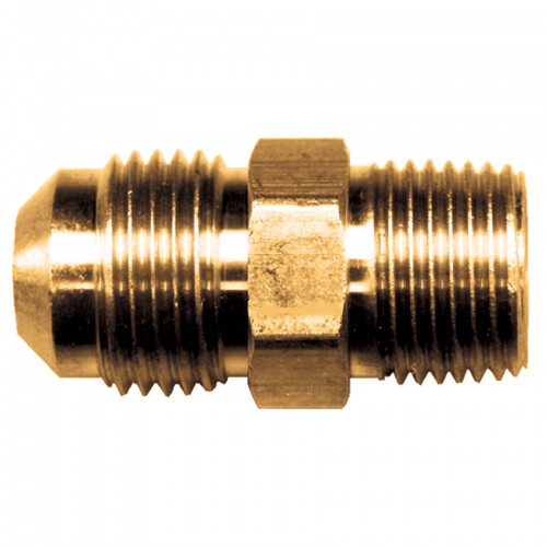 BRASS ADPTR 3/8&quot;M SAEX 1/4&quot;MPT