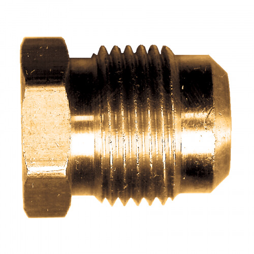 BRASS SEALING PLUG 3/8&quot; M SAE