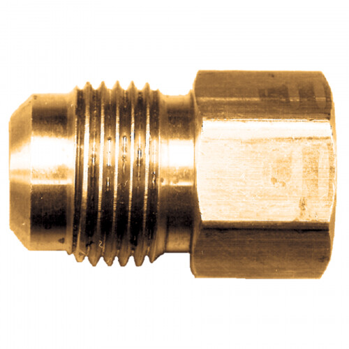 BRASS ADPTR 3/8&quot;M SAE X 1/4&quot;FPT