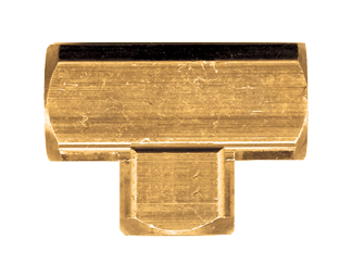 BRASS TEE - 1/8&quot; FPT - EXT