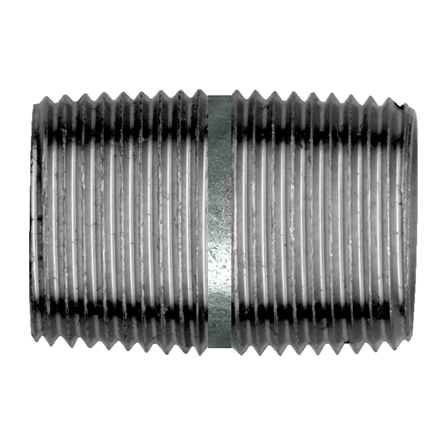 GALV IRON NIPPLE; 4 MPT