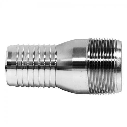 Galvanized Combination Nipple;3/4x3/4MPT