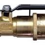GAS-FLO BallValve Coup;1/4FPT