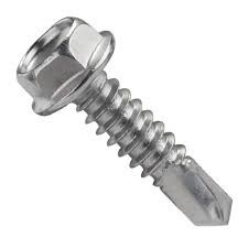 12 X 1-1/2" HEX SELF DRILLING SCREWS