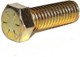3/4" X 1-1/2" UNC GR.8 BOLT PLATED