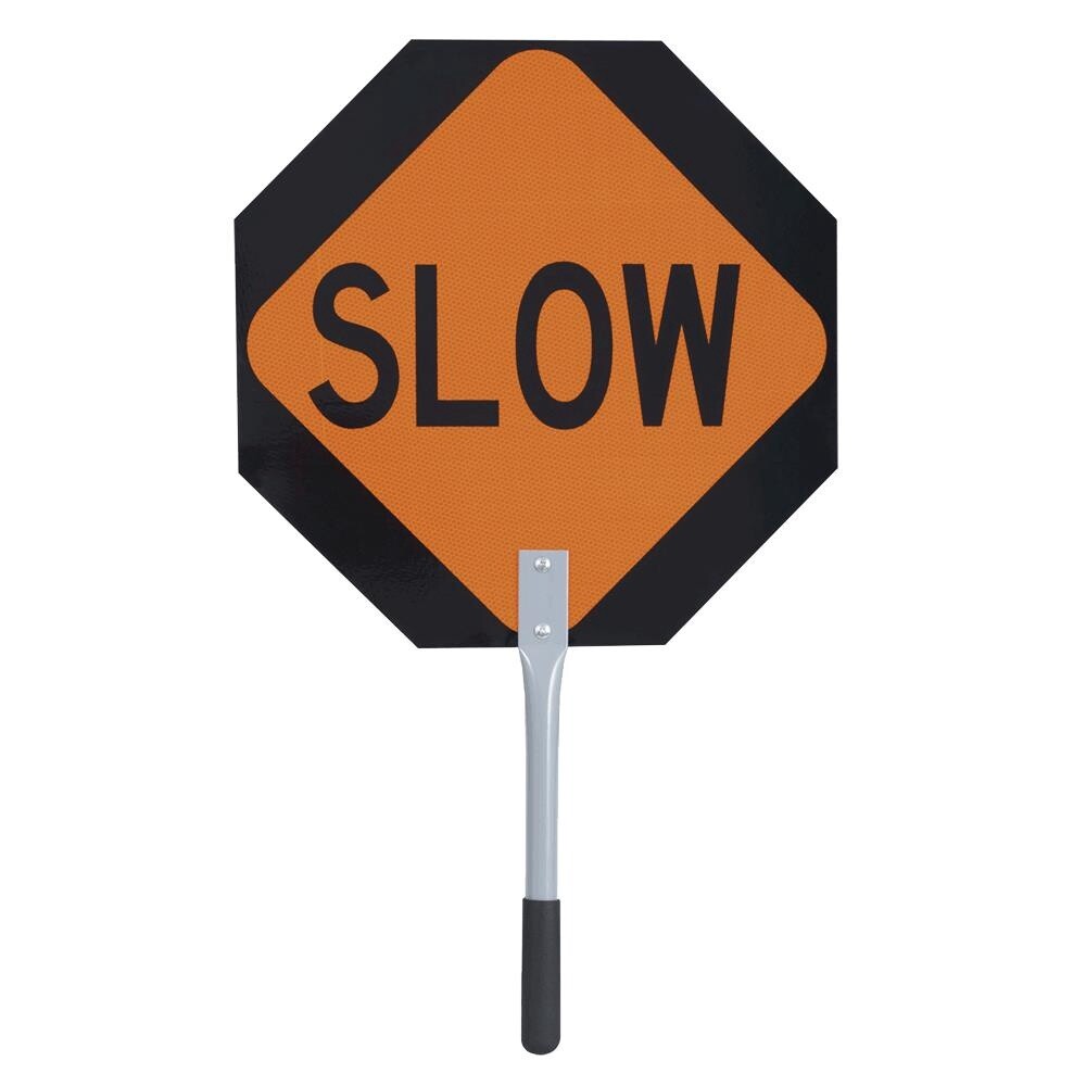 STOP PADDLE 18&quot; ALUM
