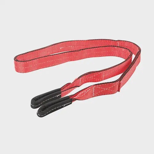 Polyester Sling, Double Ply, Twisted Eye, Type 4, 2&#39;&#39; W x 16&#39; L, 6200 lbs. Vertical Cap.