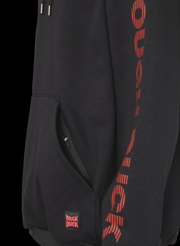 HOODED PULLOVER WITH LOGO