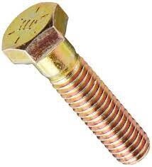 3/8&quot; X 4&quot; UNC GR.8 BOLT PLATED