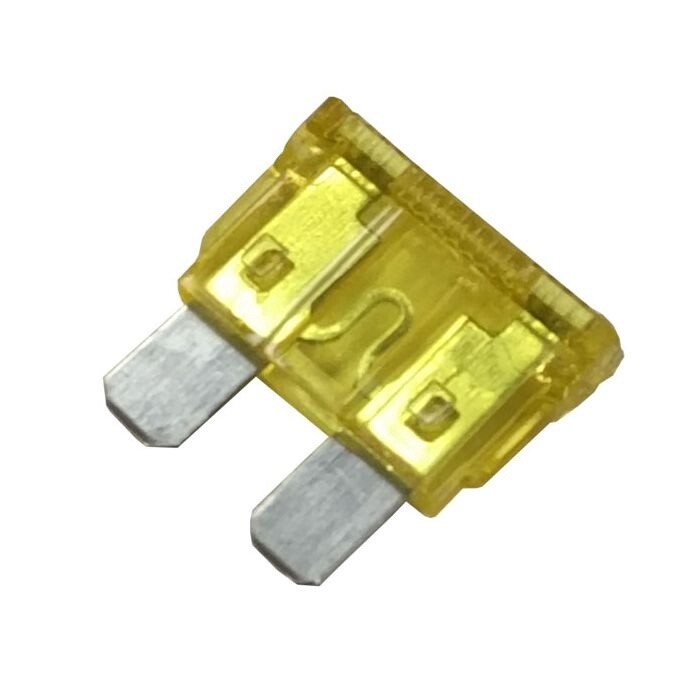 FUSE BLADE STANDARD 20AMP YELLOW 5PK