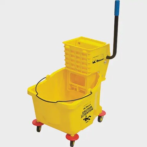 MOP BUCKET AND SIDE PRESS WRINGER