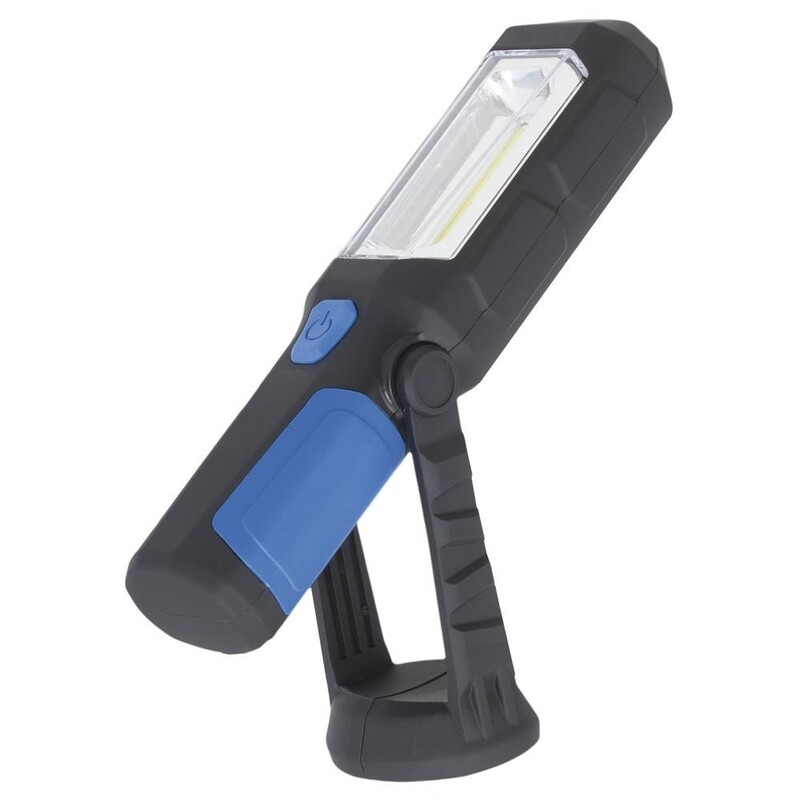 ADJUSTABLE MAGNETIC FLASHLIGHT W/ HOOK