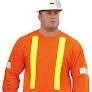 RELIANT ARC/FR HI-VIS LONG SLEEVE T SHIRT LARGE