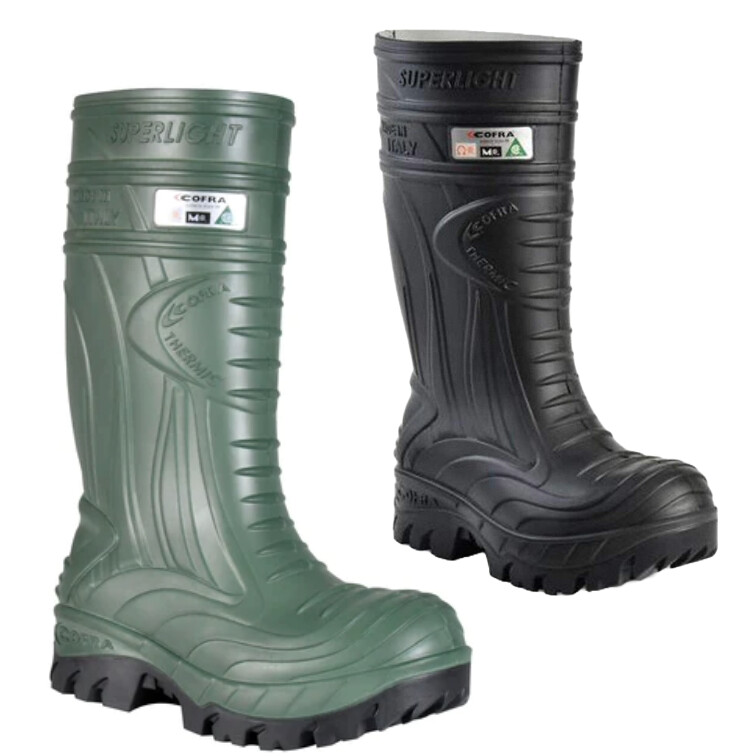 Cofra, Thermic Insulated PU Work Boots - Metatarsal Protection