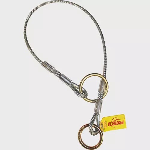 Cable Dual-Ring Adaptor, Tie-Off, Temporary Use