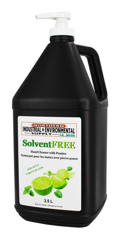 HAND CLEANER LIME SOLVENT FREE W/ PUMICE 3.5L W/ PUMP