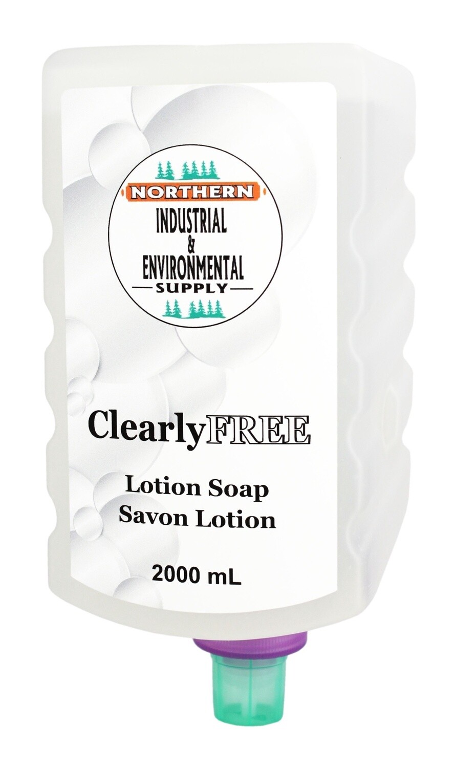 HAND CLEANER CLEARLY FRAGRANCE FREE 2000ml