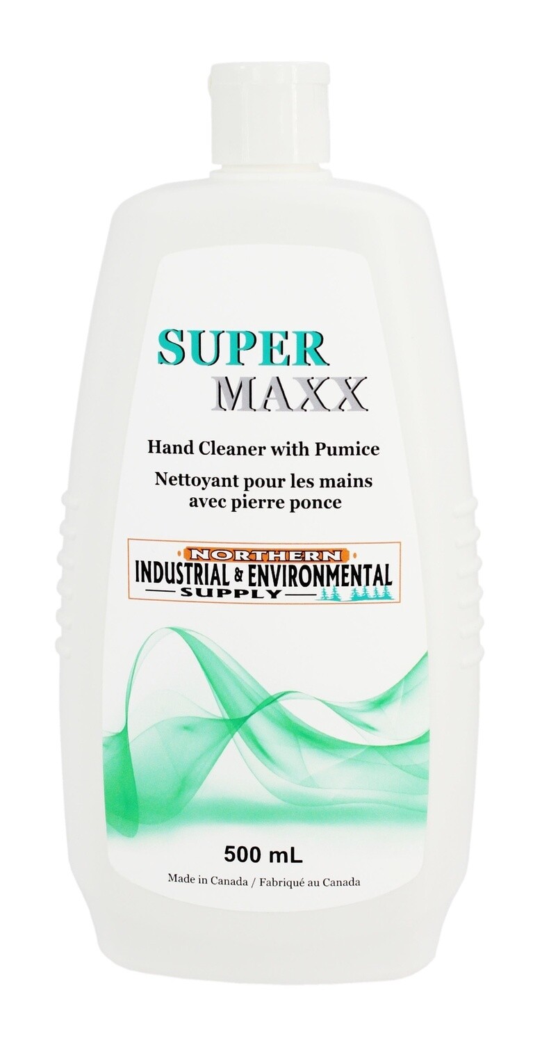 SUPER MAXX HAND CLEANER W/PUMICE 500ML