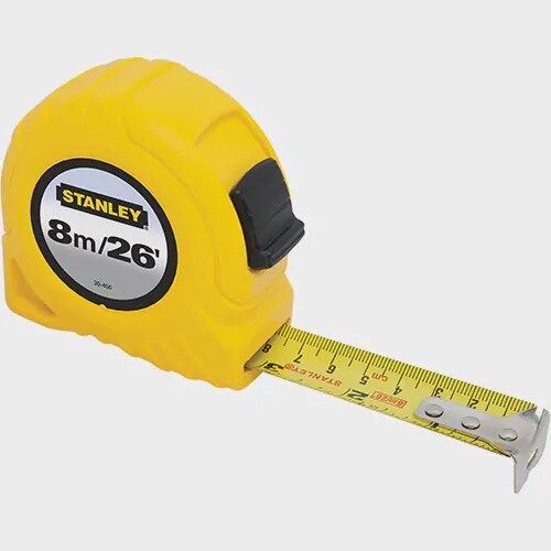 TAPE RULE MEASURE METRIC CM 1&quot; 8M/26&#39;