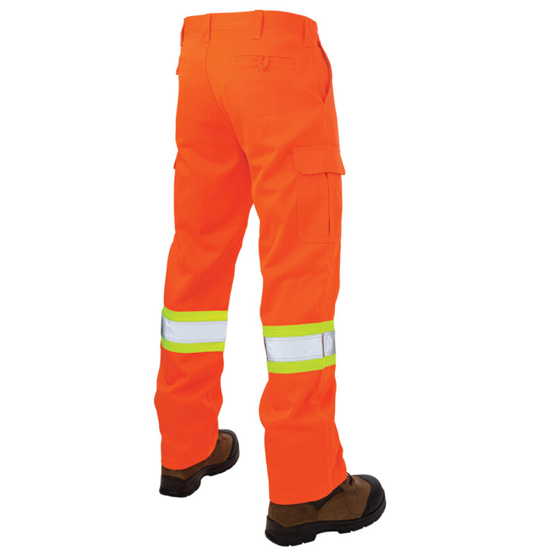 WORK KING HEAVY DUTY HI-VIS SAFETY WORK PANTS