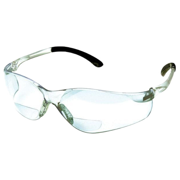 SAFETY GLASSES - BIFOCAL - CLEAR LENS - 2.0 DIOPTER (EACH)