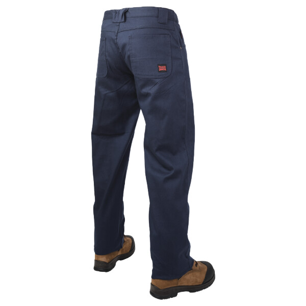 RELAXED FIT FLAT FRONT FLEX TWILL PANT W/ EXPANDABLE WAIST