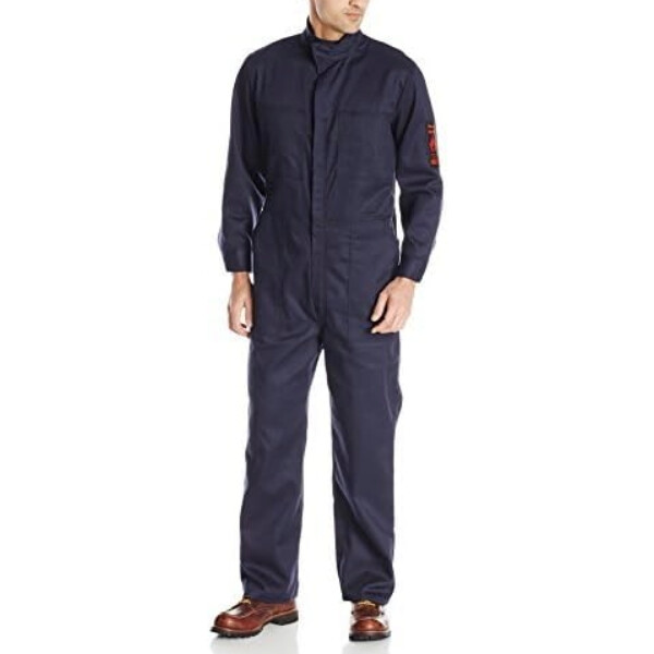 FIREWALL 7 oz FR PLAIN COVERALL DARK NAVY