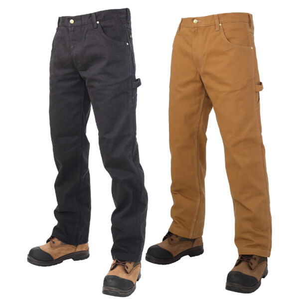 LOOSE FIT WASHED DUCK PANT