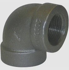 1&quot; BLACK PIPE 90 ELBOW
