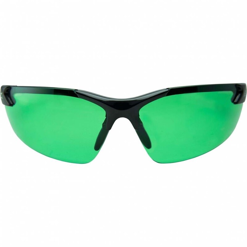 ZORGE G2 SAFETY GLASSES - GREEN HORTICULTURE LENS