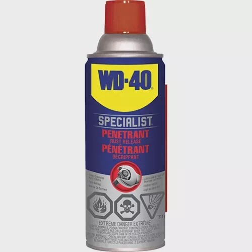 WD40 SPECIALIST RUST RELEASE PENETRANT AEROSOL CAN 311G