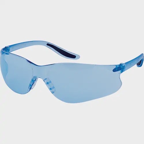 SAFETY EYEWEAR, LIGHT BLUE LENS