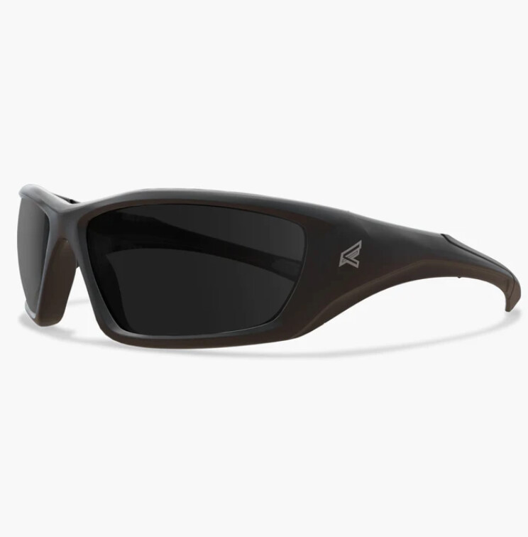 ROBSON SAFETY GLASSES POLARIZED BLK FRM SMOKE LENS