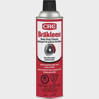 CRC BRAKLEEN BRAKE PARTS CLEANER - NON-FLAMMABLE 539G