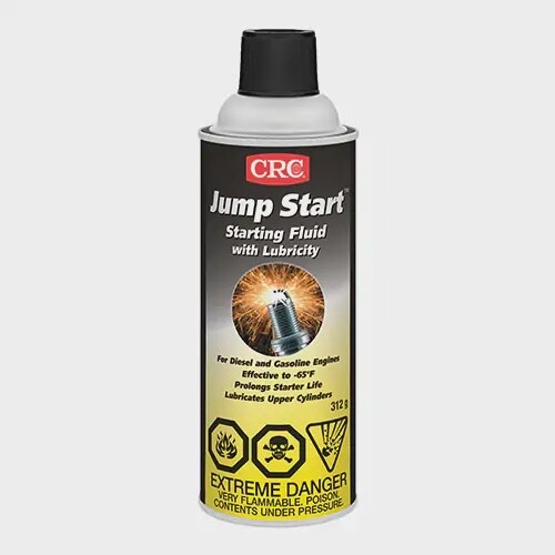 JUMP START STARTING FLUID WITH LUBRICITY FOR GAS &amp; DIESEL ENGINES