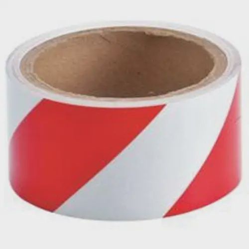 TAPE REFLECTIVE 2&quot; X 15&#39; RED/WHITE STRIPE SS
