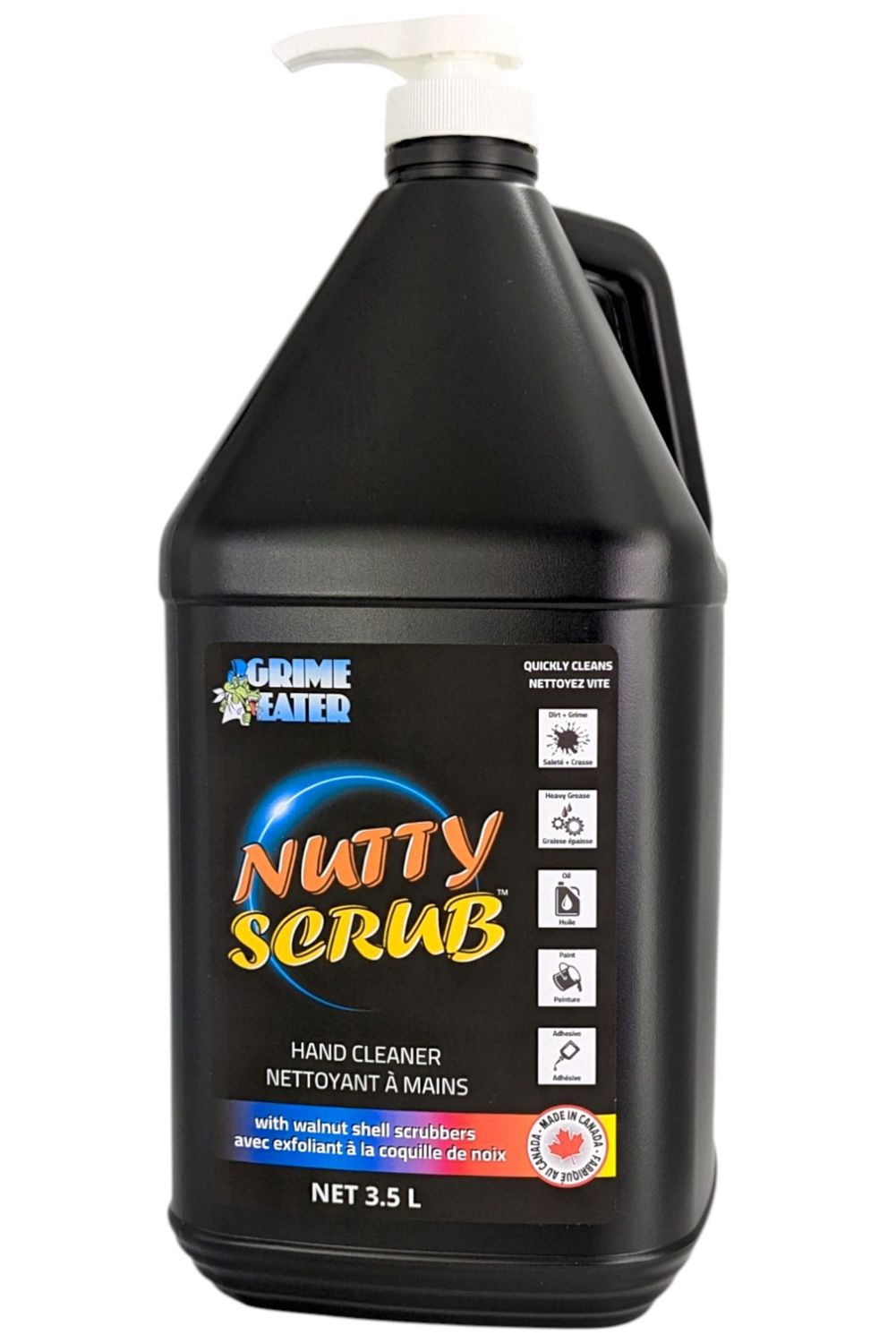 NUTTY SCRUB W/WALNUT SHELL SCRUB W/PUMP (4 CS)