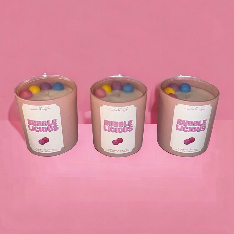 Bubble Licious Bubblegum Candle